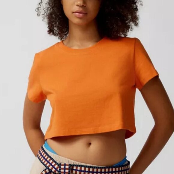 NWT Urban Outfitters Best Friend Easy Fit Rust Tee - Picture 6 of 6